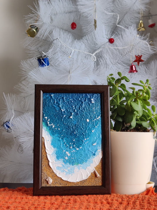 Macro Table Beach Miniature